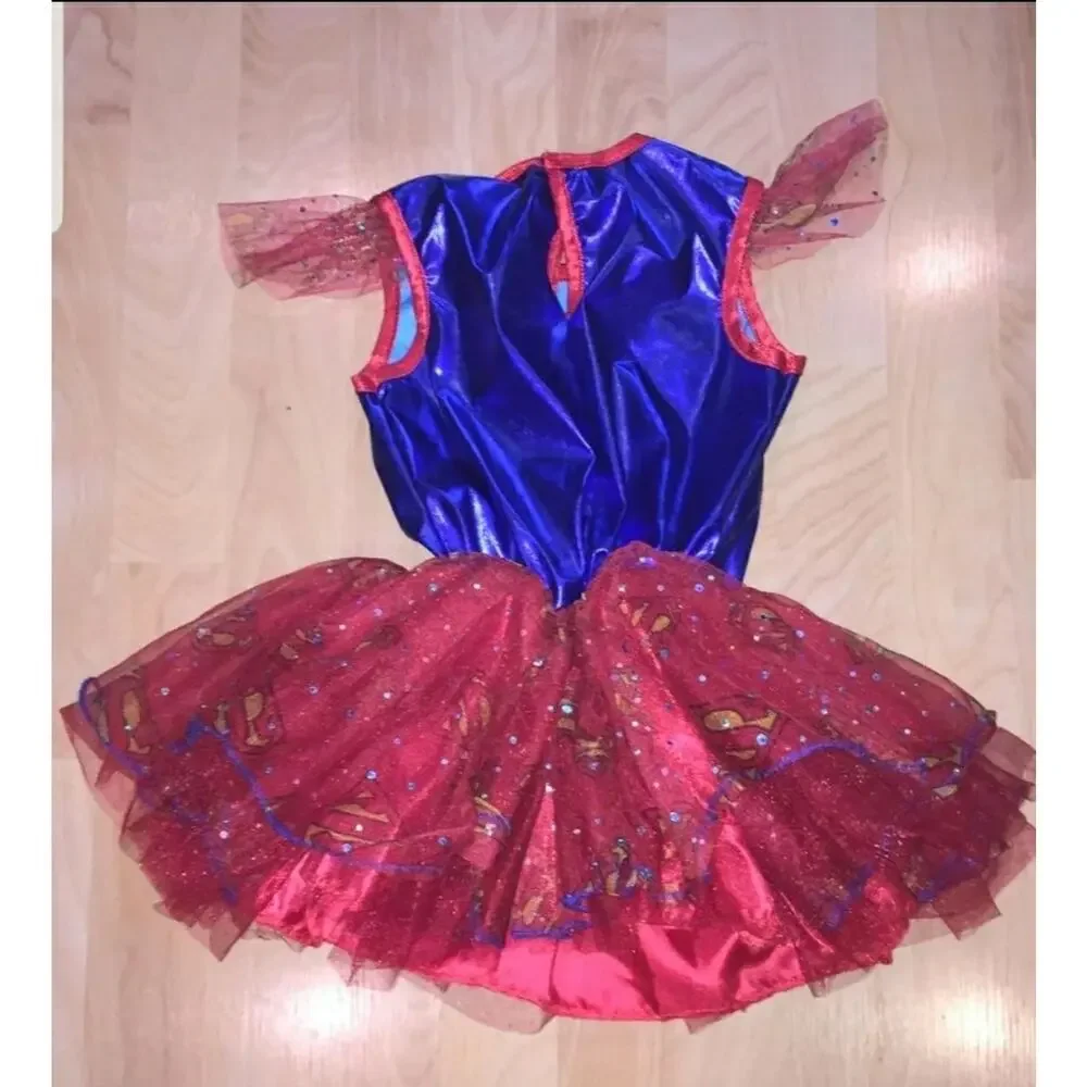 Rubies DC Comics Supergirl Girl's 4/6X Tutu Halloween Costume Dress